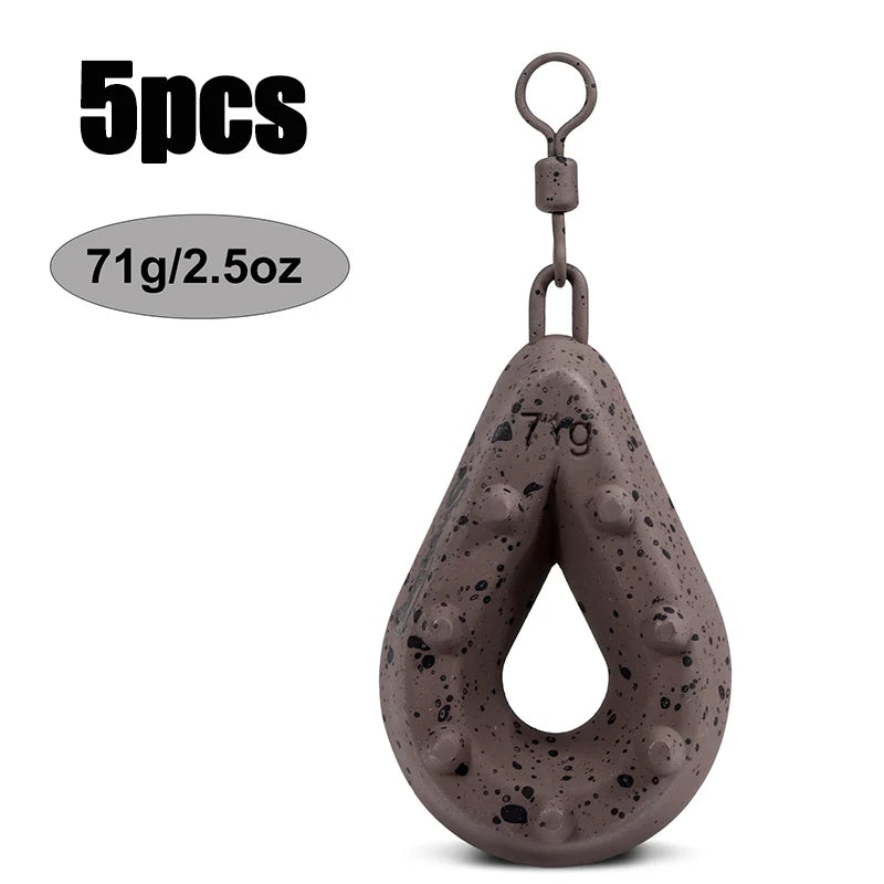 Fishing Lead Weights x5pcs