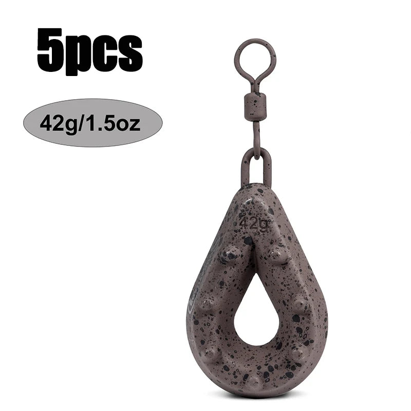 Fishing Lead Weights x5pcs
