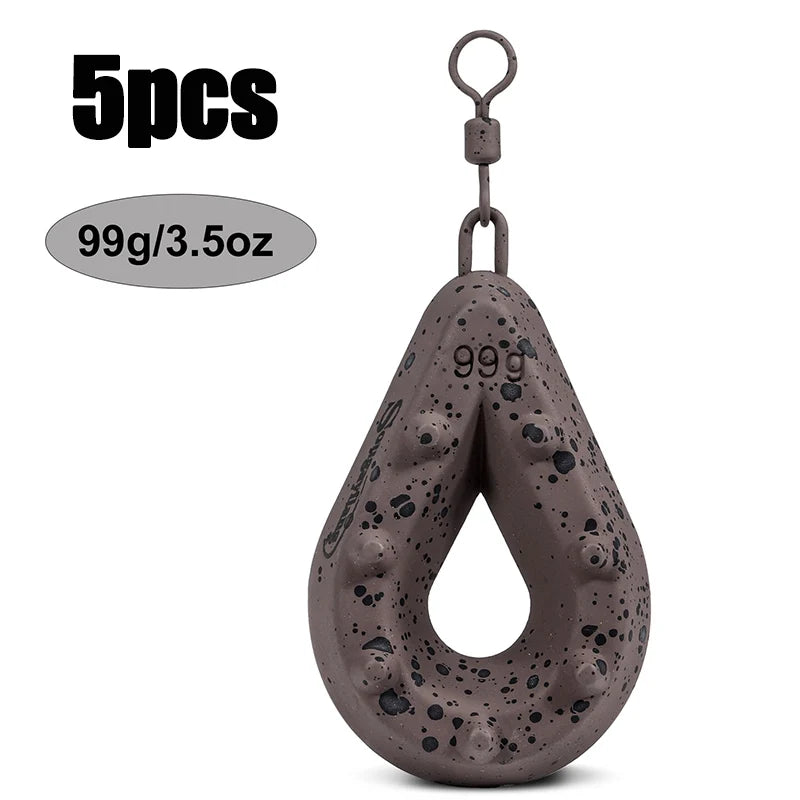 Fishing Lead Weights x5pcs