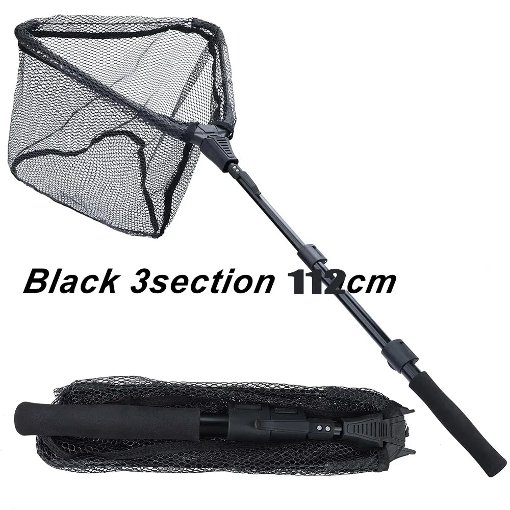 Folding Fishing Net Retractable Telescoping Aluminium