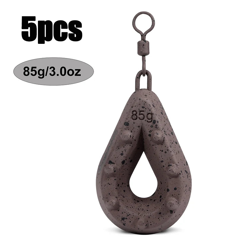 Fishing Lead Weights x5pcs
