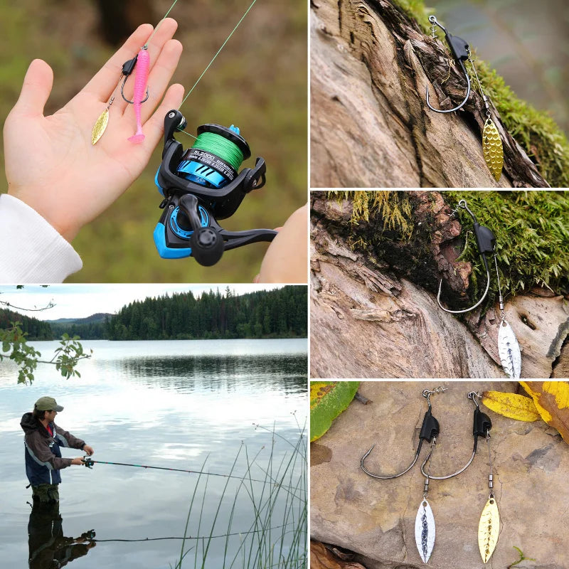 FISHING HOOK SPINNER 4pcs