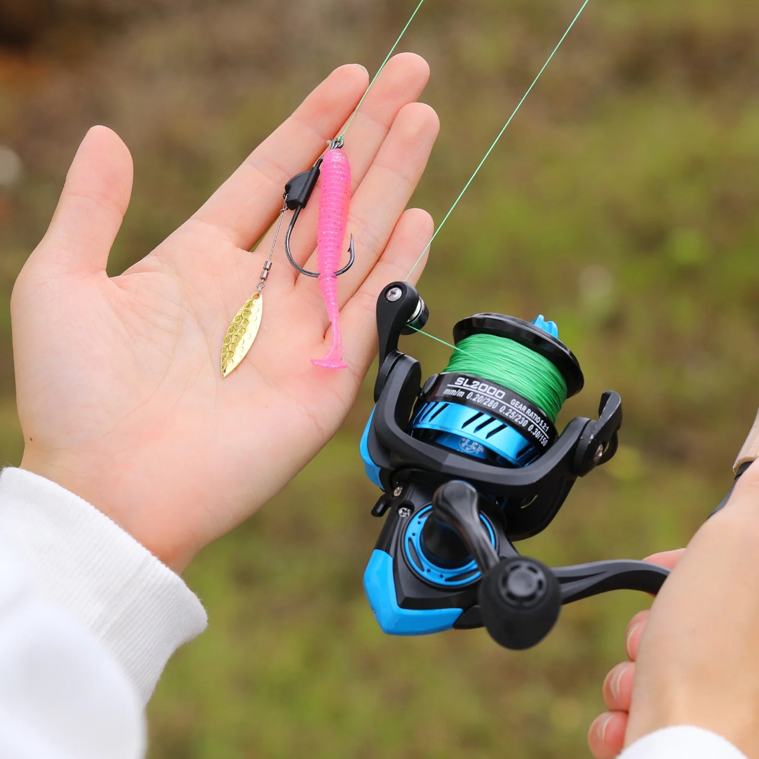 FISHING HOOK SPINNER 4pcs